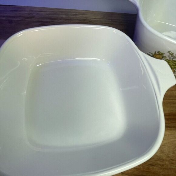 Corning Ware VTG Spice of Life 2 Petite Casserole Baking Dish P43B P41B No Lids - Picture 13 of 16